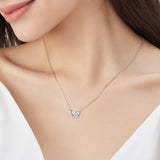 Collar de plata de ley FANCIME "Angelic Pulse"