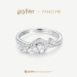 Anillo de plata Felix Felicis Harry Potter x FANCIME