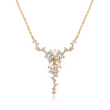 Collar FANCIME "Vega Serenade" Estrella Centelleante Alfa Lyrae de plata esterlina