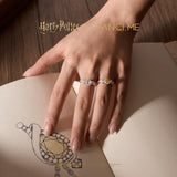 Anillo de plata Felix Felicis Harry Potter x FANCIME