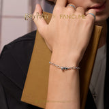 Pulsera de plata con diseño termocrómico Harry Potter x FANCIME Marca Patronus