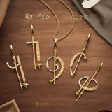 Collares con Dije de Varita de Draco Malfoy en Plata Harry Potter x FANCIME