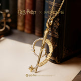 Collares con Dije de Varita de Harry Potter en Plata Harry Potter x FANCIME