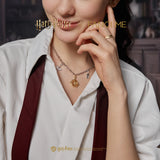 Harry Potter x FANCIME Collar con Dije Magnético de Plata