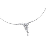 Collar FANCIME "Vega Serenade" Estrella Centelleante Alfa Lyrae de plata esterlina
