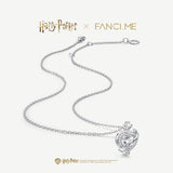 Harry Potter x FANCIME Collar de Plata con Poción de Amor