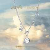 Harry Potter x FANCIME Amuleto de Plata de Ley Hedwig