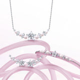 Collar FANCIME "Vega Whisper" Estrella Centelleante Alfa Lyrae de plata esterlina