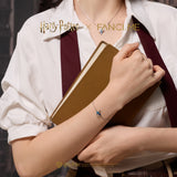 Harry Potter x FANCIME Pulsera de Plata con Marca Patronus Diseño que Brilla en la Oscuridad