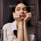 Harry Potter x FANCIME Pulsera de Plata de Ley Felix Felicis