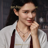 Harry Potter x FANCIME Amuleto de Plata de Ley con el Mapa del Merodeador