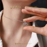 Harry Potter x FANCIME Collar de Plata con Poción de Amor