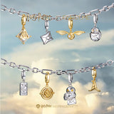 Harry Potter x FANCIME Amuleto de Plata de Ley Hedwig