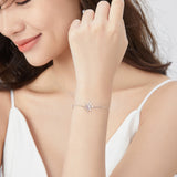 Pulsera Elegante de Plata de Ley “Majestad de Arce”