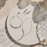 Pulsera floral "Wisteria Whisper" en plata de ley FANCIME