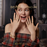 Harry Potter x FANCIME Anillo de Plata de Ley de la Casa Ravenclaw