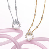 Collar FANCIME "Vega Aureole" Estrella Centelleante Alfa Lyrae de plata esterlina
