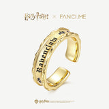 Harry Potter x FANCIME Anillo de Plata de Ley de la Casa Ravenclaw