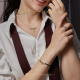 Harry Potter x FANCIME Always Silver Bracelet