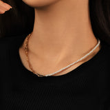 Collar Armonía de Rejilla de Perlas
