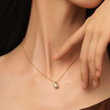 Collar delicado de plata Pequeño Placer