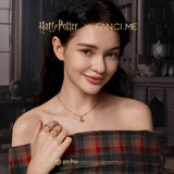 Harry Potter x FANCIME Collar de Plata de Ley con Reliquias de la Muerte