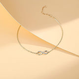 Pulsera clásica de infinito de oro amarillo 14K FANCIME "Passion"