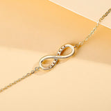 Pulsera clásica de infinito de oro amarillo 14K FANCIME "Passion"