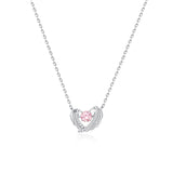 Collar de plata de ley FANCIME "Angelic Pulse"