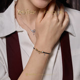 Harry Potter x FANCIME Always Silver Bracelet