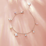 Pulsera FANCIME "Starlit Dream" Estrella Colorida de plata esterlina
