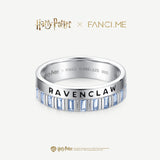 Anillo de plata de la casa Ravenclaw Harry Potter x FANCIME