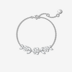 FANCI ME "Blooming Rose" Sterling Silver Bracelet Main