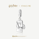 Harry Potter x FANCIME Amuleto de Plata de Ley Hedwig