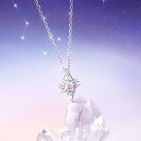 Collar con colgante FANCIME "Starlit Dream" Centelleante de plata esterlina