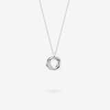 Collar de pareja FANCIME "Mobitrinidad" en plata de ley