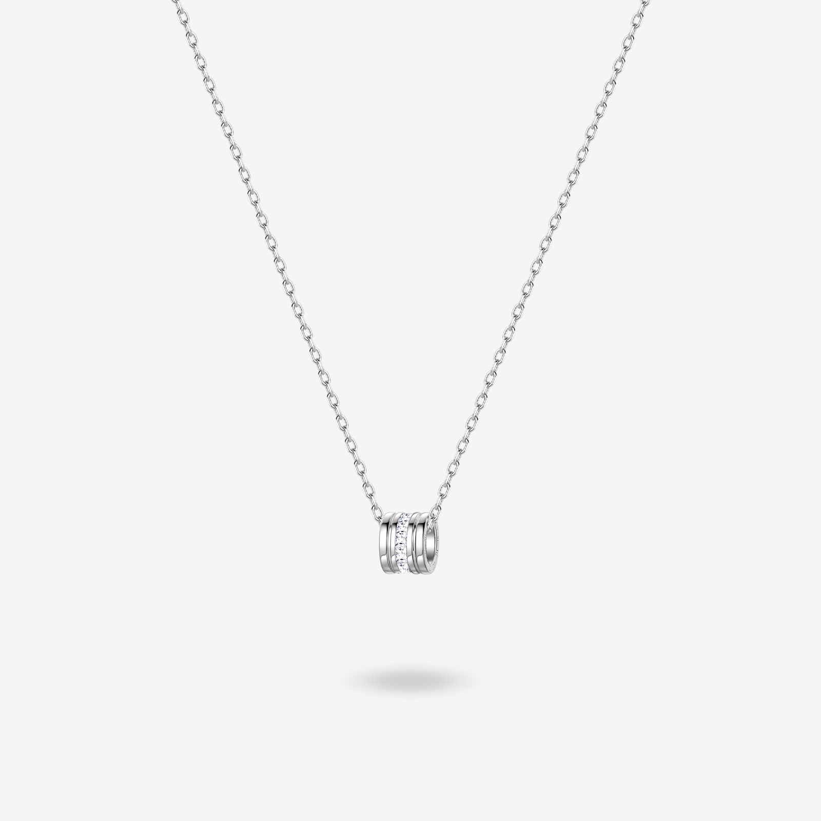 Collares de plata de ley para parejas "Nuestro Compromiso" de FANCIME