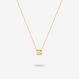 Collares de plata de ley para parejas "Nuestro Compromiso" de FANCIME