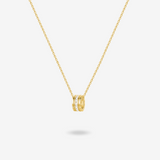 Collares de plata de ley para parejas "Nuestro Compromiso" de FANCIME