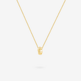 Collares a juego de plata de ley para parejas "Candado de Tiempo Infinito" de FANCIME