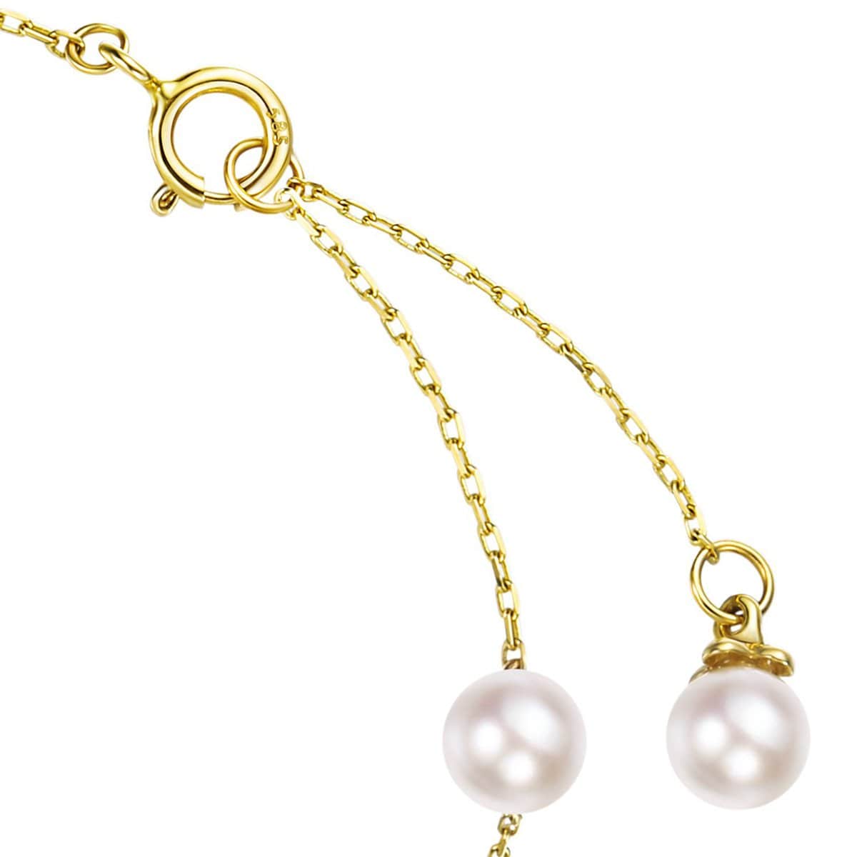 FANCIME Akoya Pearl 14K Yellow Gold Bracelet Detail