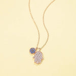 Protection necklace gifts made with solid gold